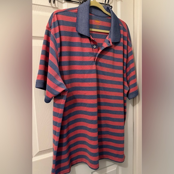 The Foundry Supply Co. Other - Men’s Foundry Red & Blue short sleeved polo shirt. 3XL